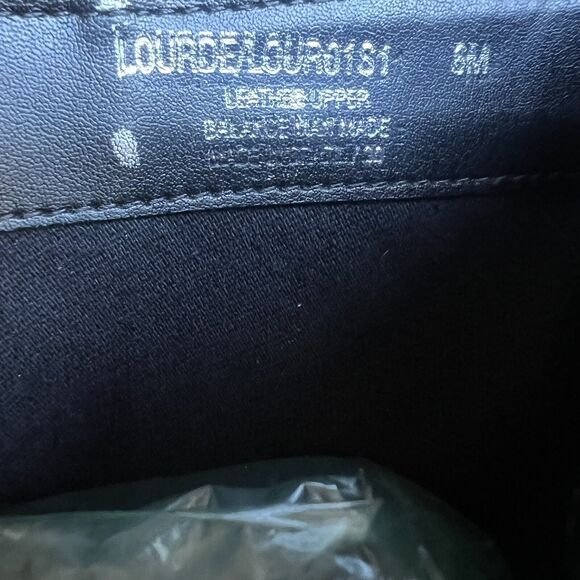 Steve Madden Lourde Black Leather Black Ankle Boot Bootie Square Toe Women 8 M - Picture 12 of 16